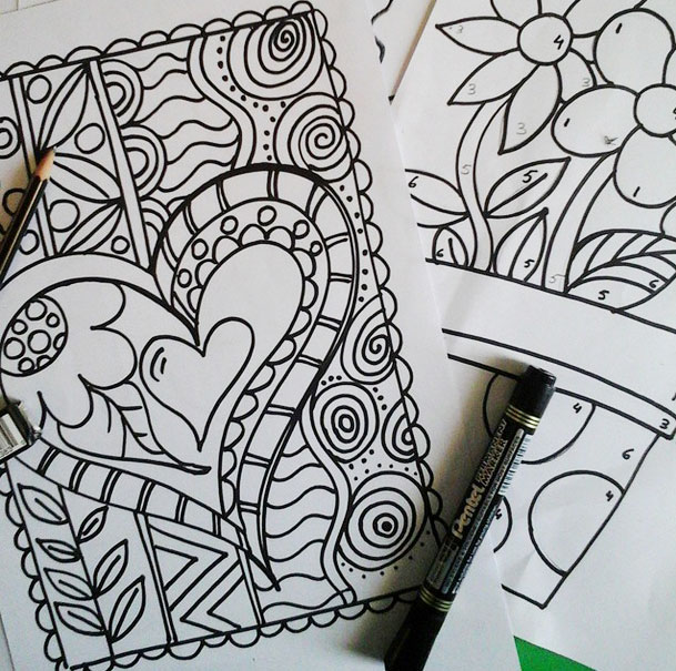 draw-coloring-pages