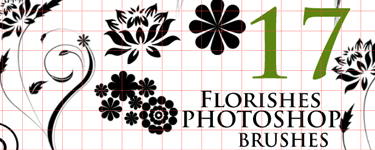 Photoshop Brushpack florishes