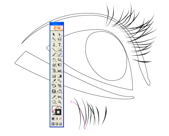 001 An expressive shining eye tutorial :Part 1