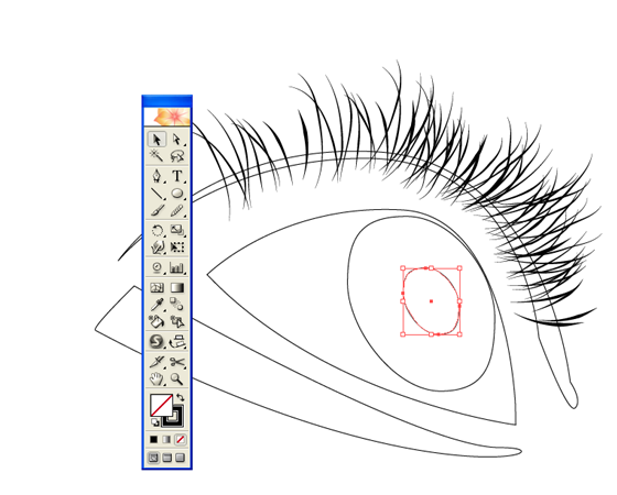 003 An expressive shining eye tutorial :Part 1