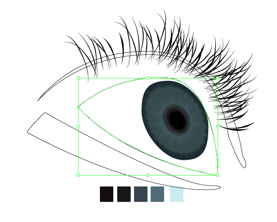 015 An expressive shining eye tutorial :Part 1