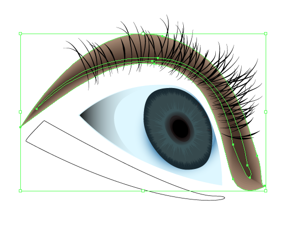 023 An expressive shining eye tutorial :Part II