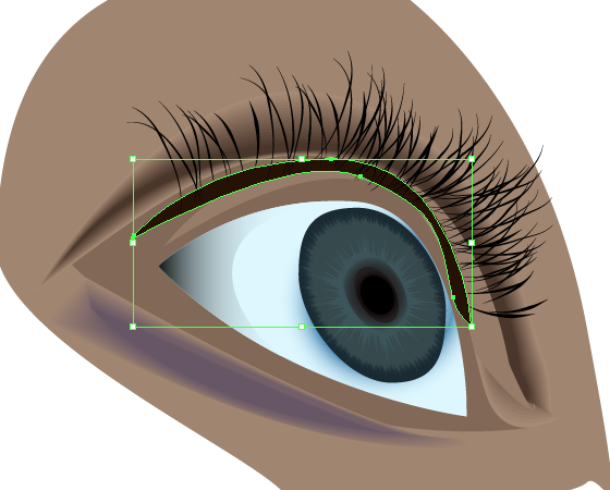 028 An expressive shining eye tutorial :Part II