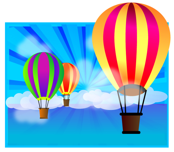 previewbig Create a Cool Air Balloon Wallpaper