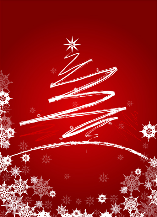 image01 Christmas Greeting Card Free illustration