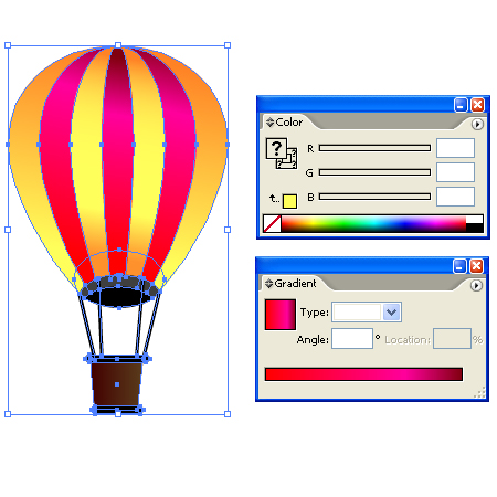 11 Create a Cool Air Balloon Wallpaper