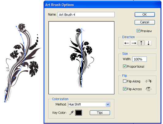 04 Illustrator Tip : Changing Appearence of Brushes