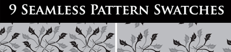 pattern1 9 Awsome FREE Floral Seamless Swatches!