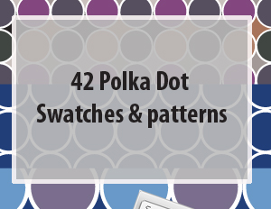 polka1 42 Sweet !Polka Dots swatches & Patterns! FREE