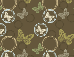 butterfly preview Free Illustration Thursday! :-Beautiful Seamless Pattern Swatch & background
