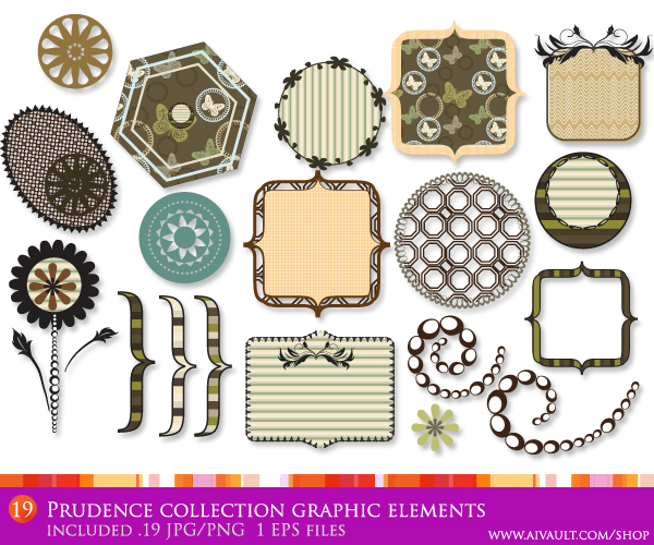gs pridence graphics preview Digi Digest March issue is out!: Prudence Collection