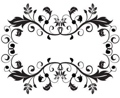 06 Vector Tut :-Create a cool floral monogram using floral brushes