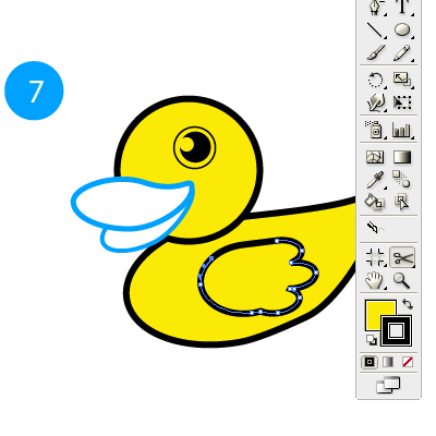 08 How to Draw a Cartoon Duck , Character illustration