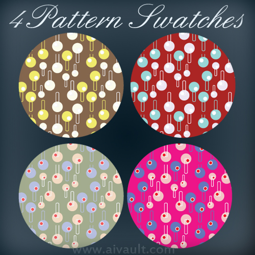 prev5 Day 5 Sketch 5 -- 100 days 100 sketches- Free Seamless Pattern Swatches