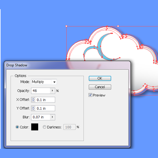 illustratorcloud tutorial 0006 Layer 13 illustrator tutorial : Create simple but effective Weather Icons in adobe illustrator