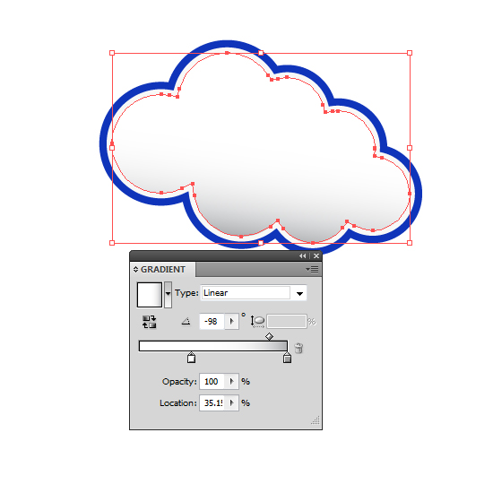 illustratorcloud tutorial 0012 Layer 7 illustrator tutorial : Create simple but effective Weather Icons in adobe illustrator