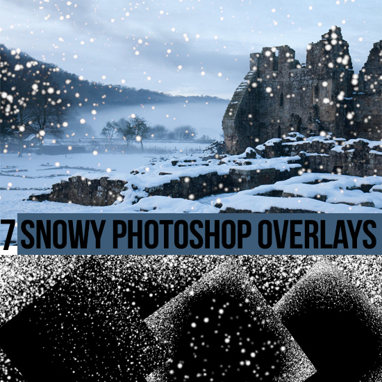 Snow Effect Overlays for Photographs and Digital Artists